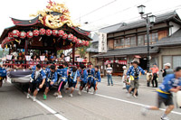 南会津「田島祇園祭」の神輿渡御