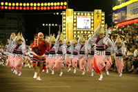 町中が踊る「阿波踊り」